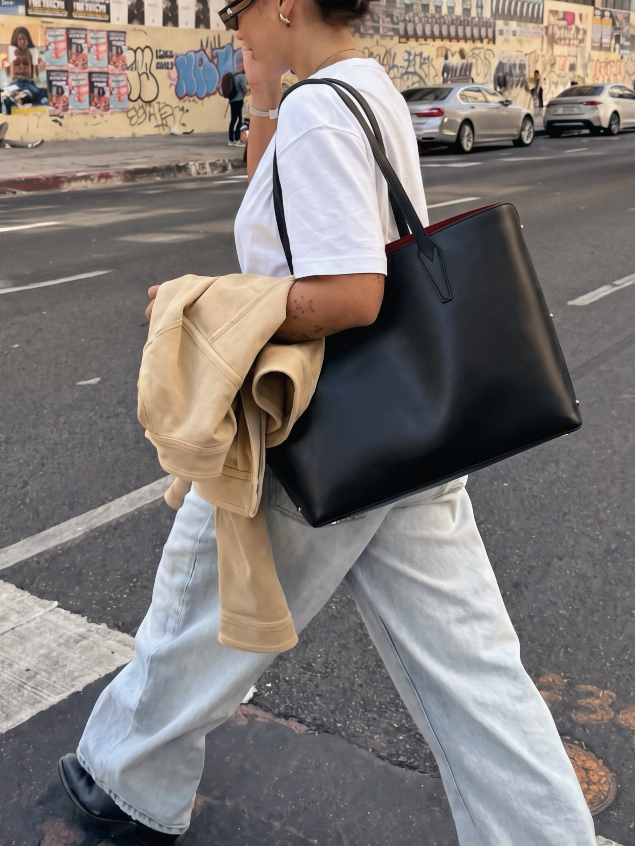 DUAL SIGN daily tote bag